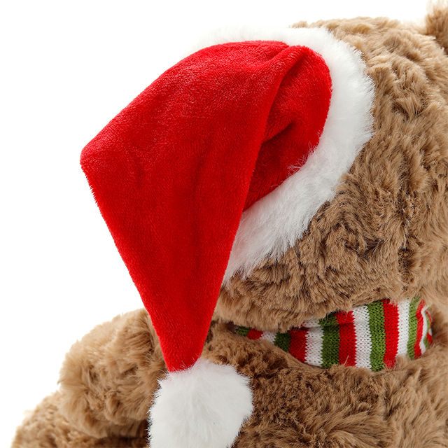 산타 테디 메리 크리스마스 곰 부드러운 귀여운 곰 장난감 크리스마스 테디 베어